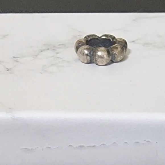 Pandora Sterling Silver Big Bubble Spacer - Picture 3 of 4